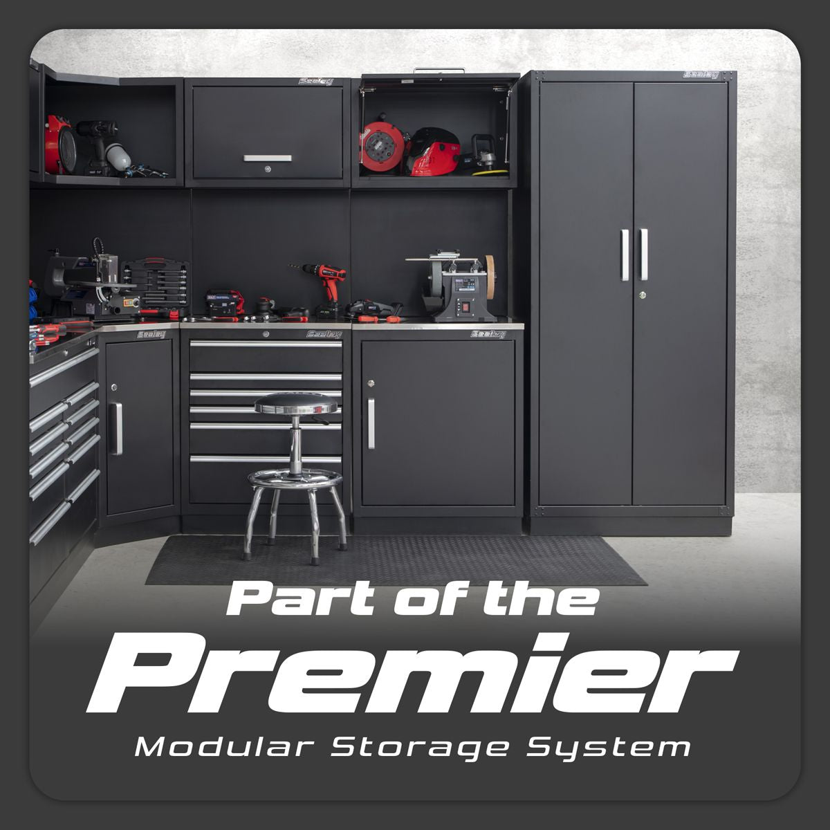 Sealey Premier Heavy-Duty Modular Floor Cabinet 1 Door 775mm - Image 4