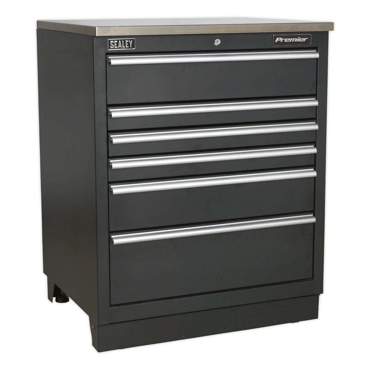 Sealey Premier Heavy-Duty Modular Floor Cabinet 6 Drawer 775mm - Image 1