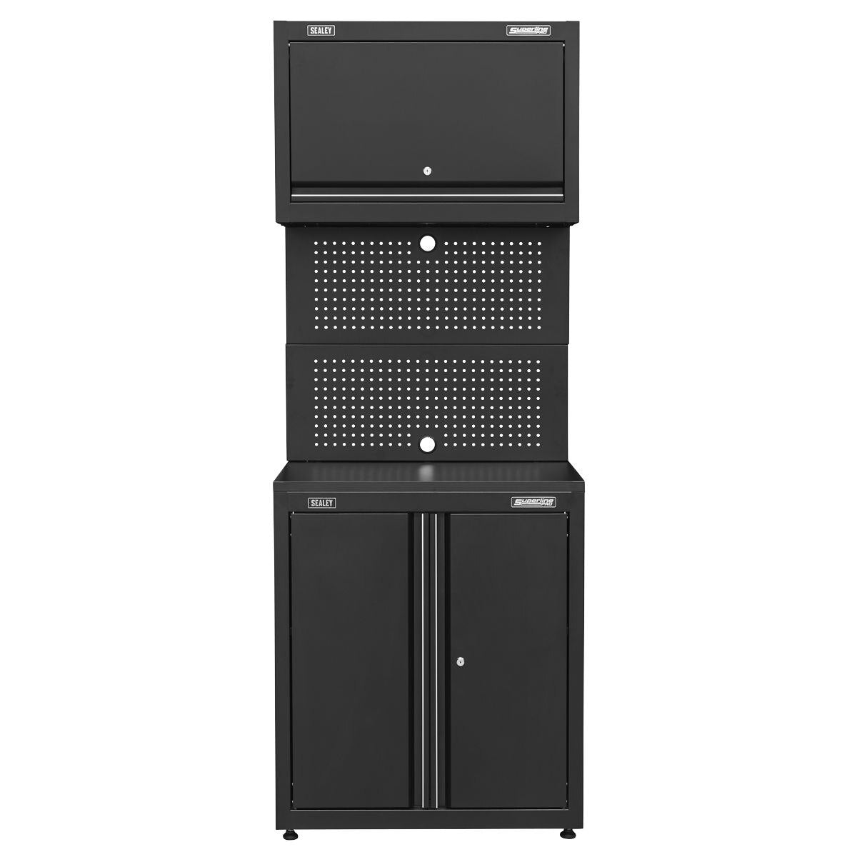 Sealey Superline PRO Rapid-Fit 2 Door Cabinet & Wall Cupboard - Image 6