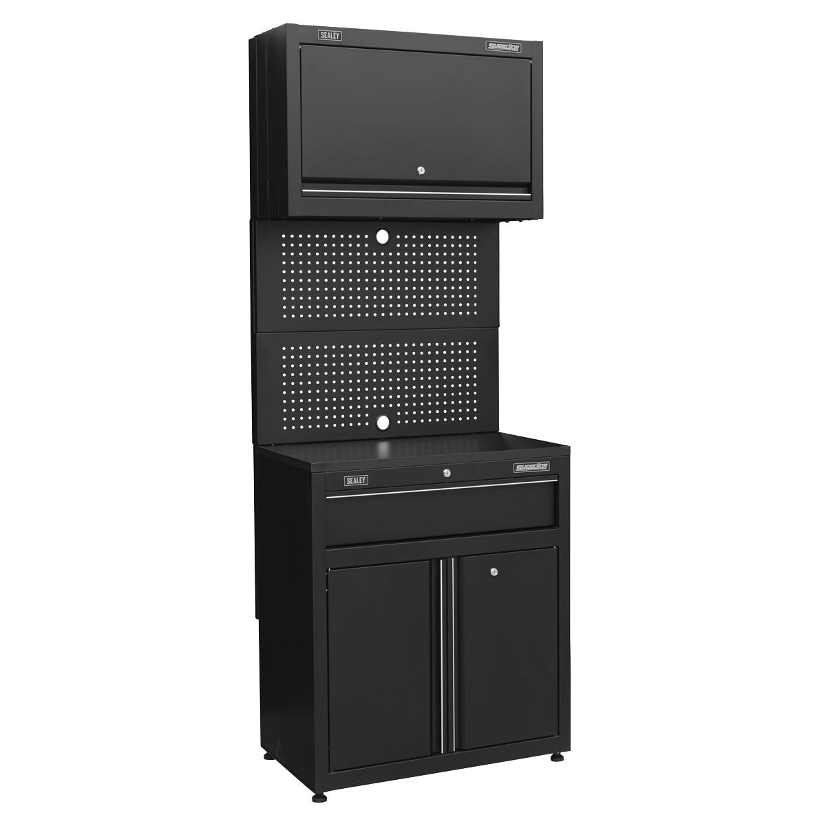 Sealey Superline PRO Rapid-Fit 1 Drawer Cabinet & Wall Cupboard - Image 1