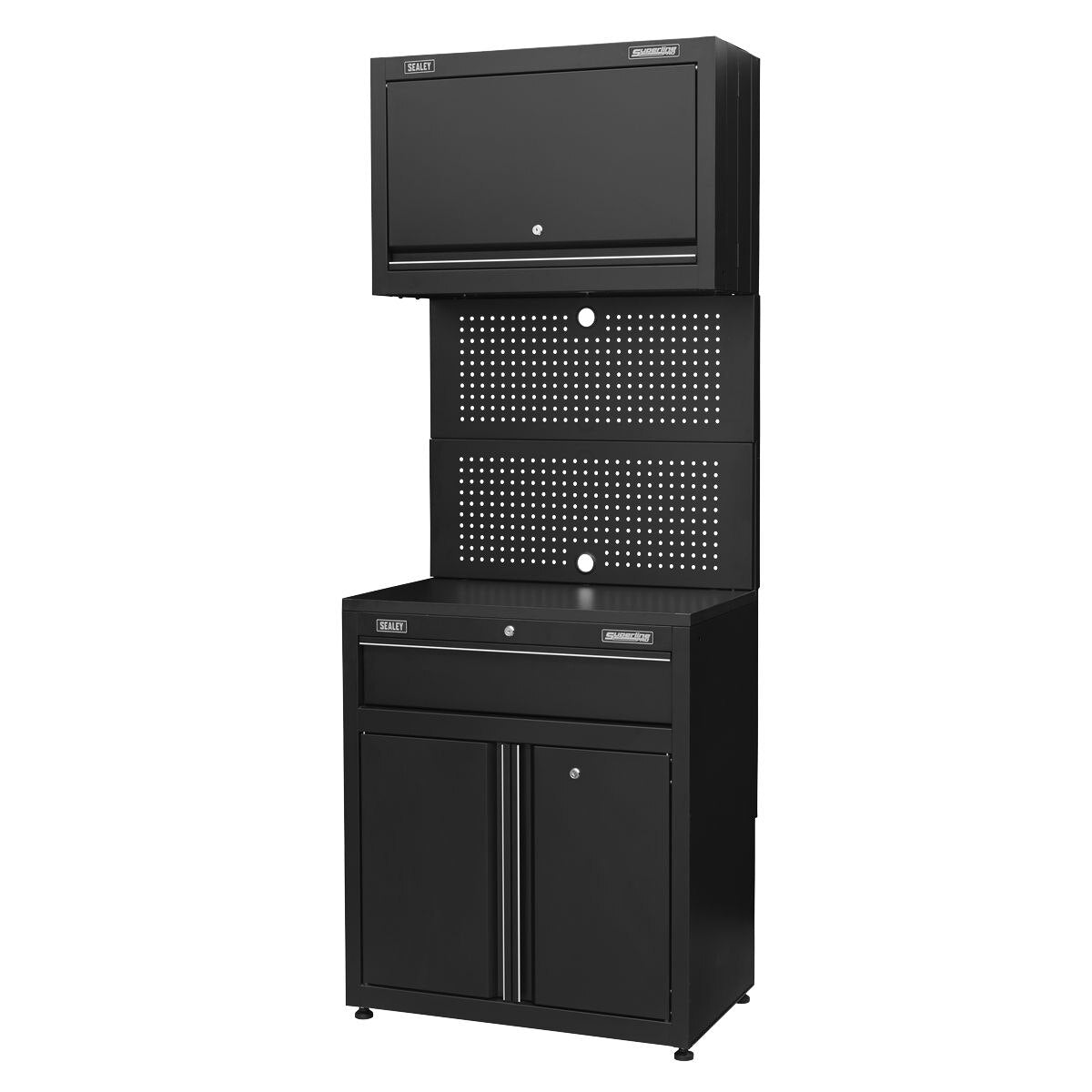 Sealey Superline PRO Rapid-Fit 1 Drawer Cabinet & Wall Cupboard - Image 3