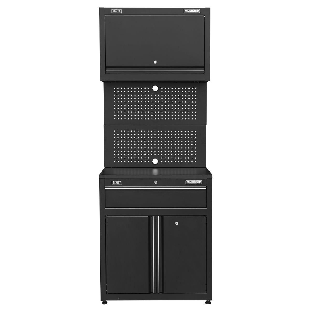 Sealey Superline PRO Rapid-Fit 1 Drawer Cabinet & Wall Cupboard - Image 7