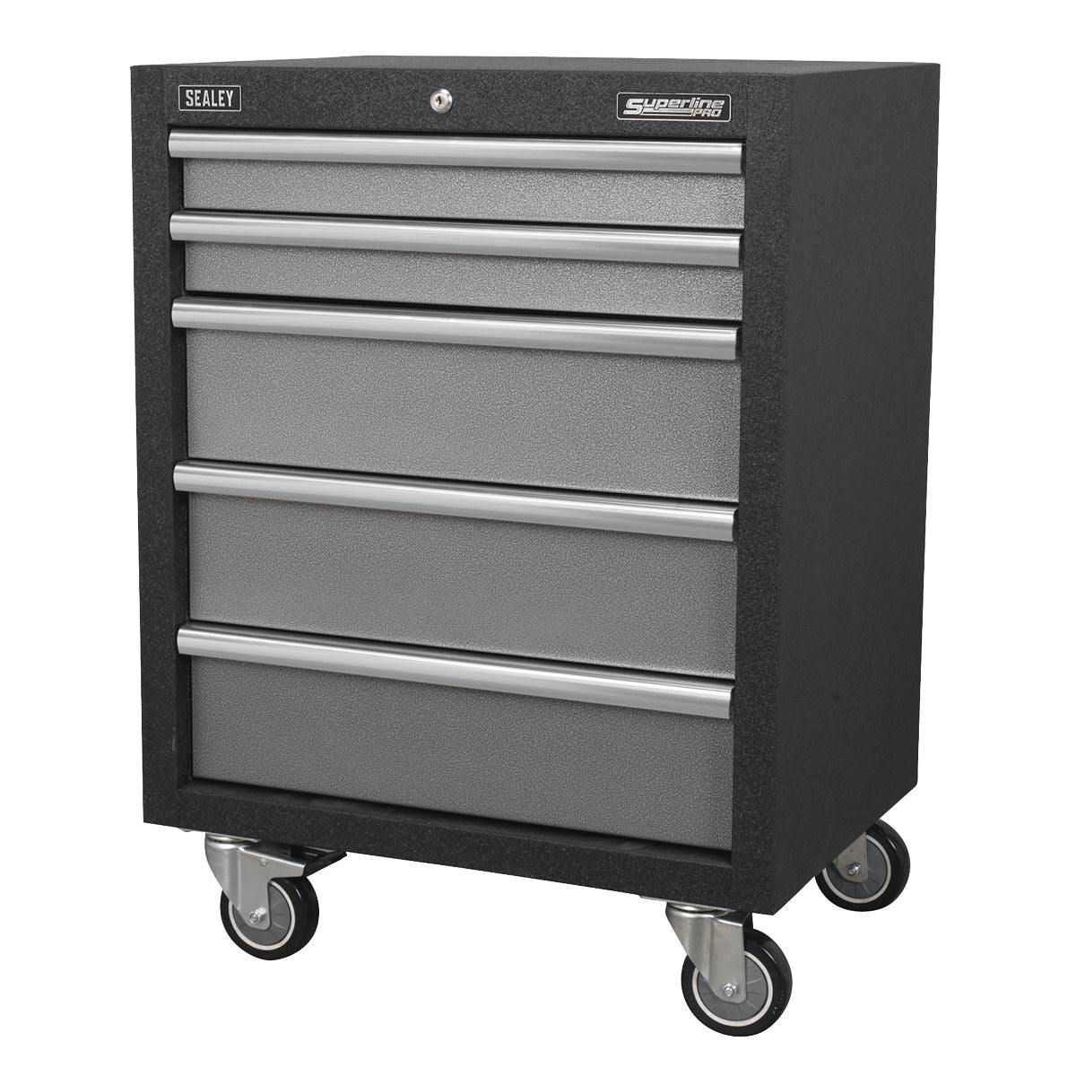 Sealey Superline PRO Modular Mobile Cabinet 5 Drawer 650mm - Image 5