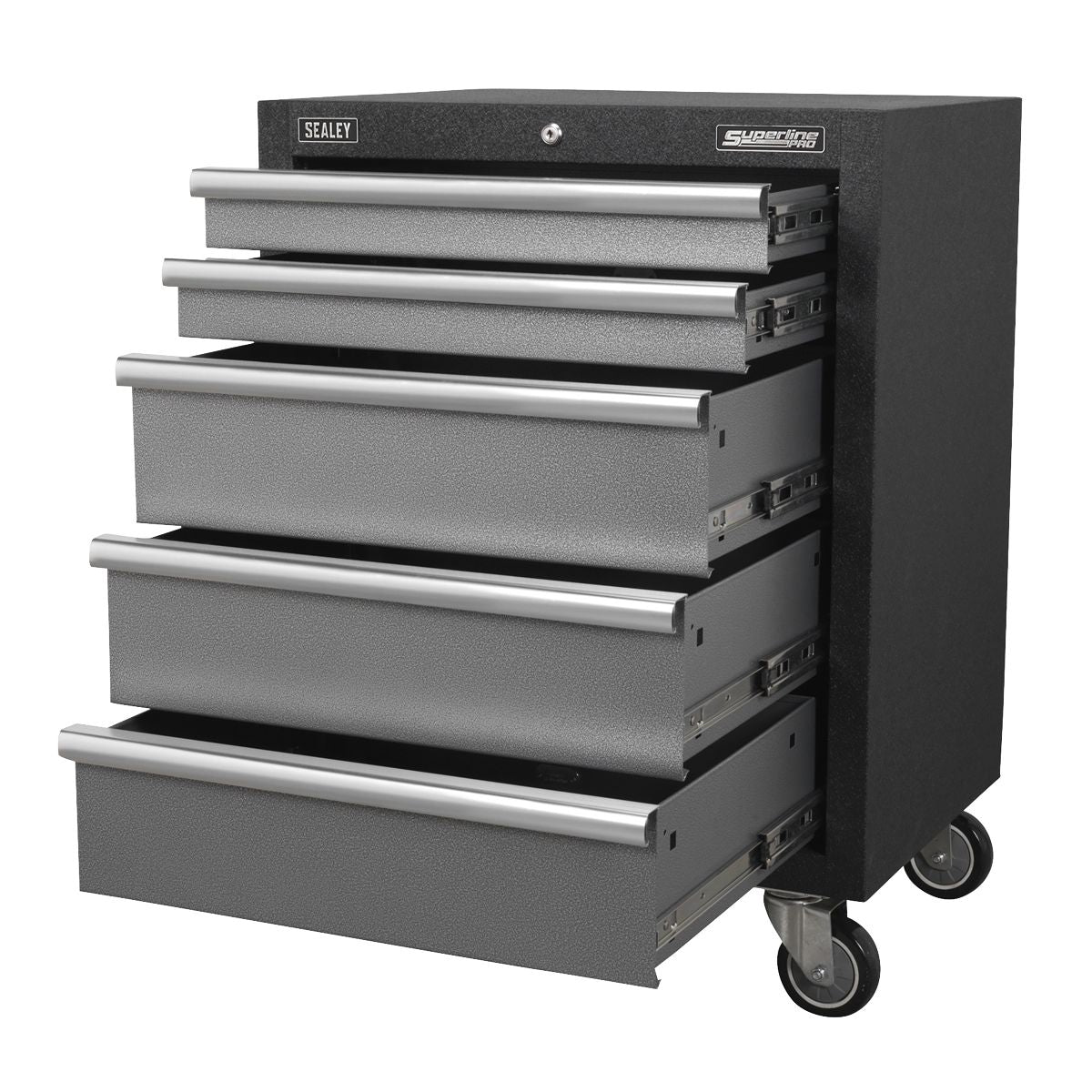 Sealey Superline PRO Modular Mobile Cabinet 5 Drawer 650mm - Image 6