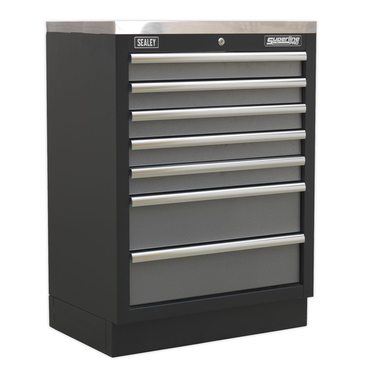 Sealey Superline PRO Corner Storage System with Wood Worktop 1.6m - Image 3