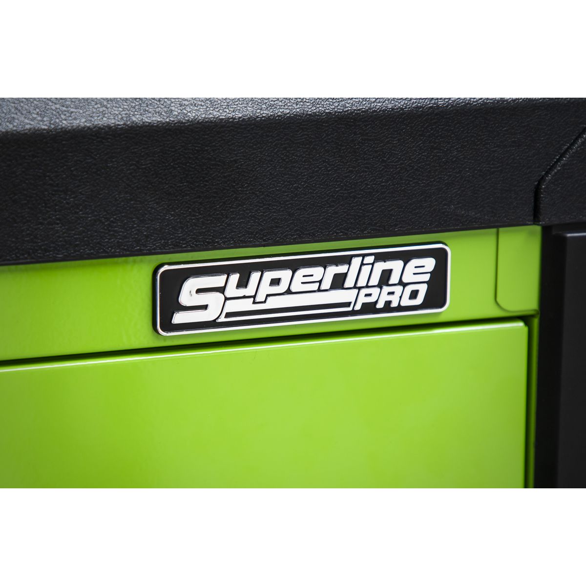 Sealey Superline PRO Push-To-Open Topchest & Rollcab Combination 11 Drawer - Green - Image 5