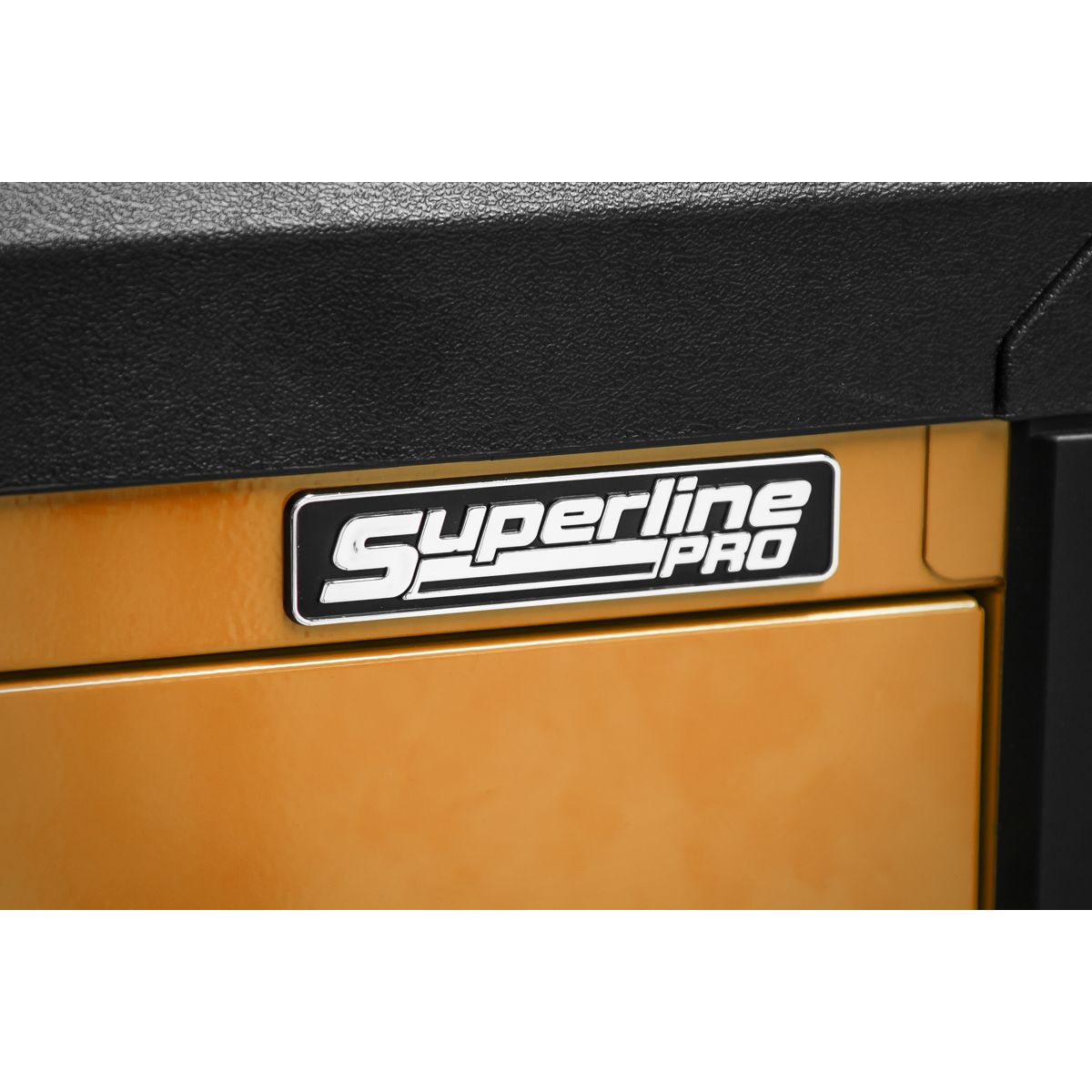 Sealey Superline PRO Push-To-Open Topchest & Rollcab Combination 11 Drawer - Orange - Image 6