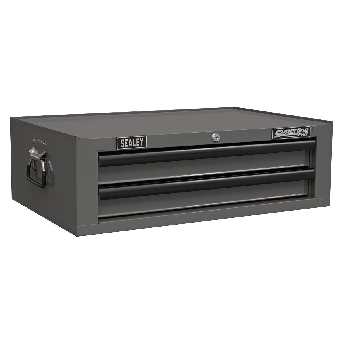 Sealey Superline PRO Topchest, Mid-Box Tool Chest & Rollcab Combination 14 Drawer - Grey - Image 6