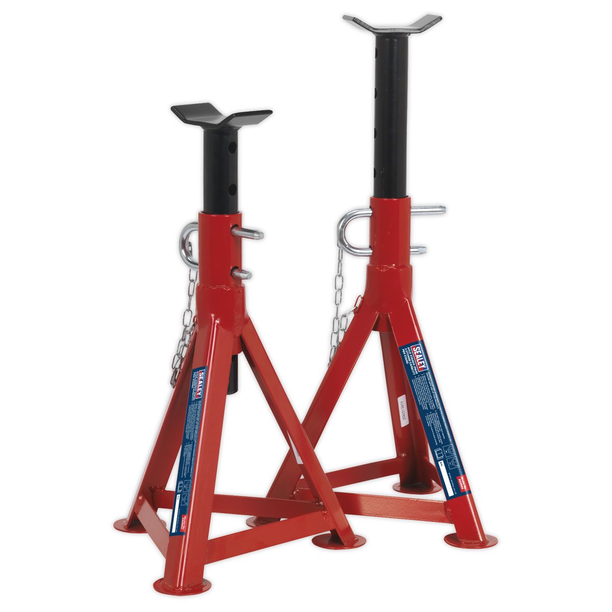 Sealey Premier Axle Stands (Pair) 2.5 Tonne Capacity per Stand - Image 1