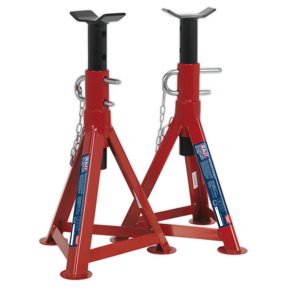 Sealey Premier Axle Stands (Pair) 2.5 Tonne Capacity per Stand - Image 2