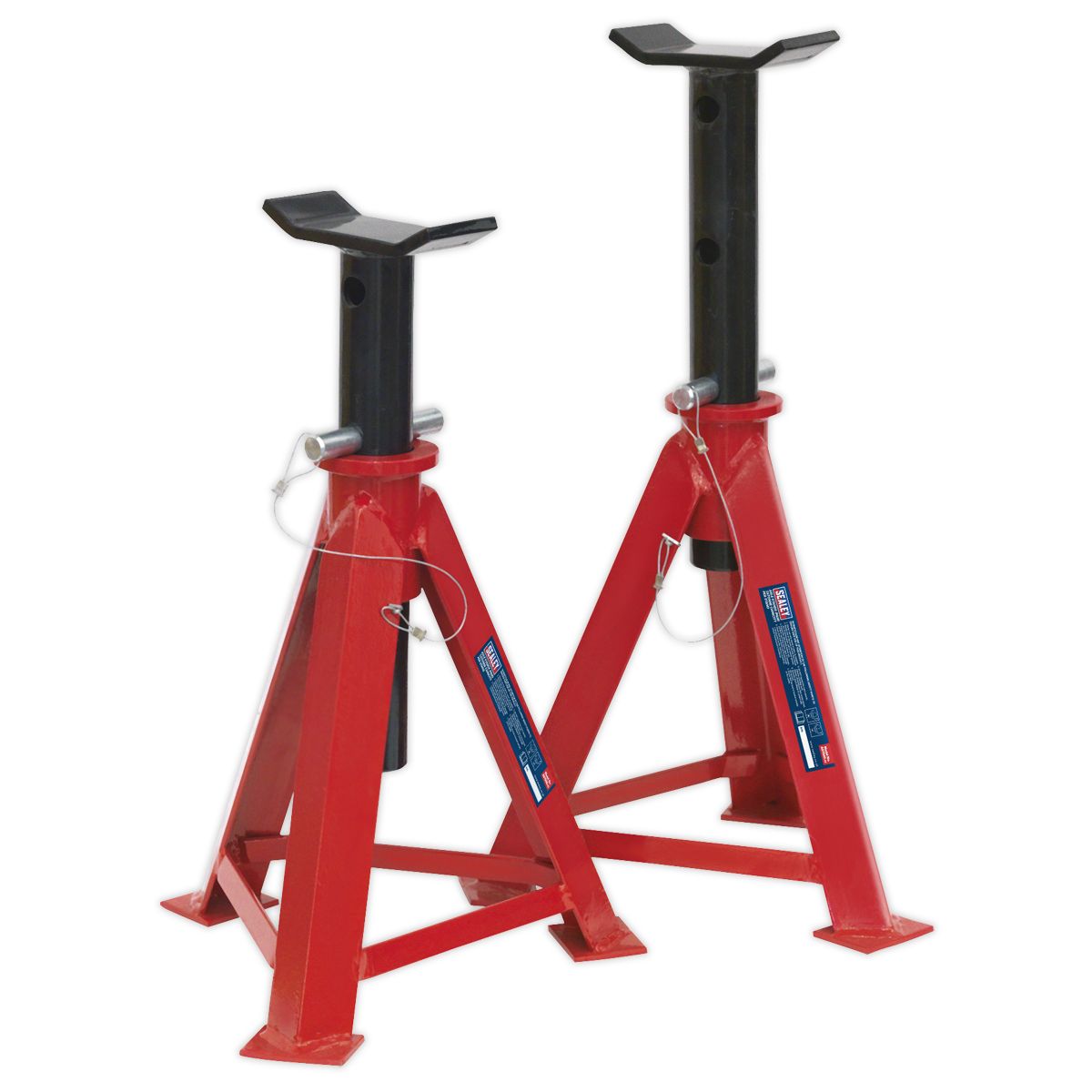 Sealey Axle Stands (Pair) 7.5 Tonne Capacity per Stand - Image 1