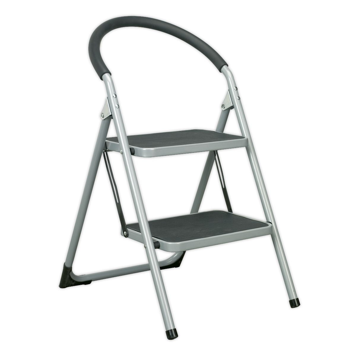 Sealey Step Stool 2-Tread 150kg Capacity - BS EN14183 - Image 1