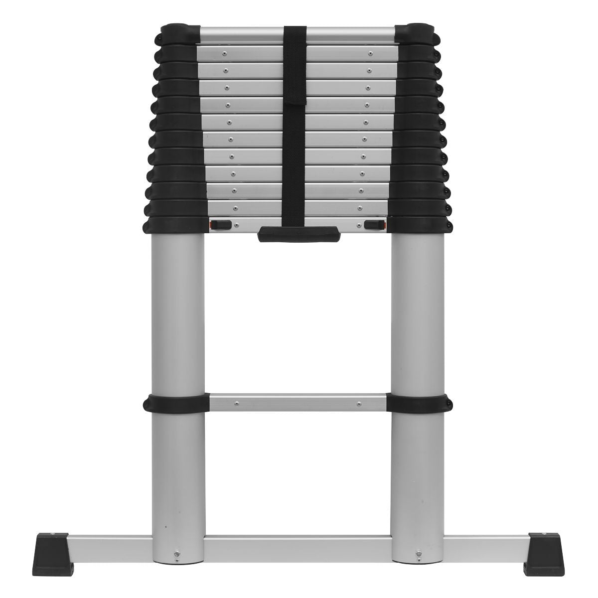 Sealey Telescopic Ladder 13-Tread Aluminium - BS EN 131 - Image 1