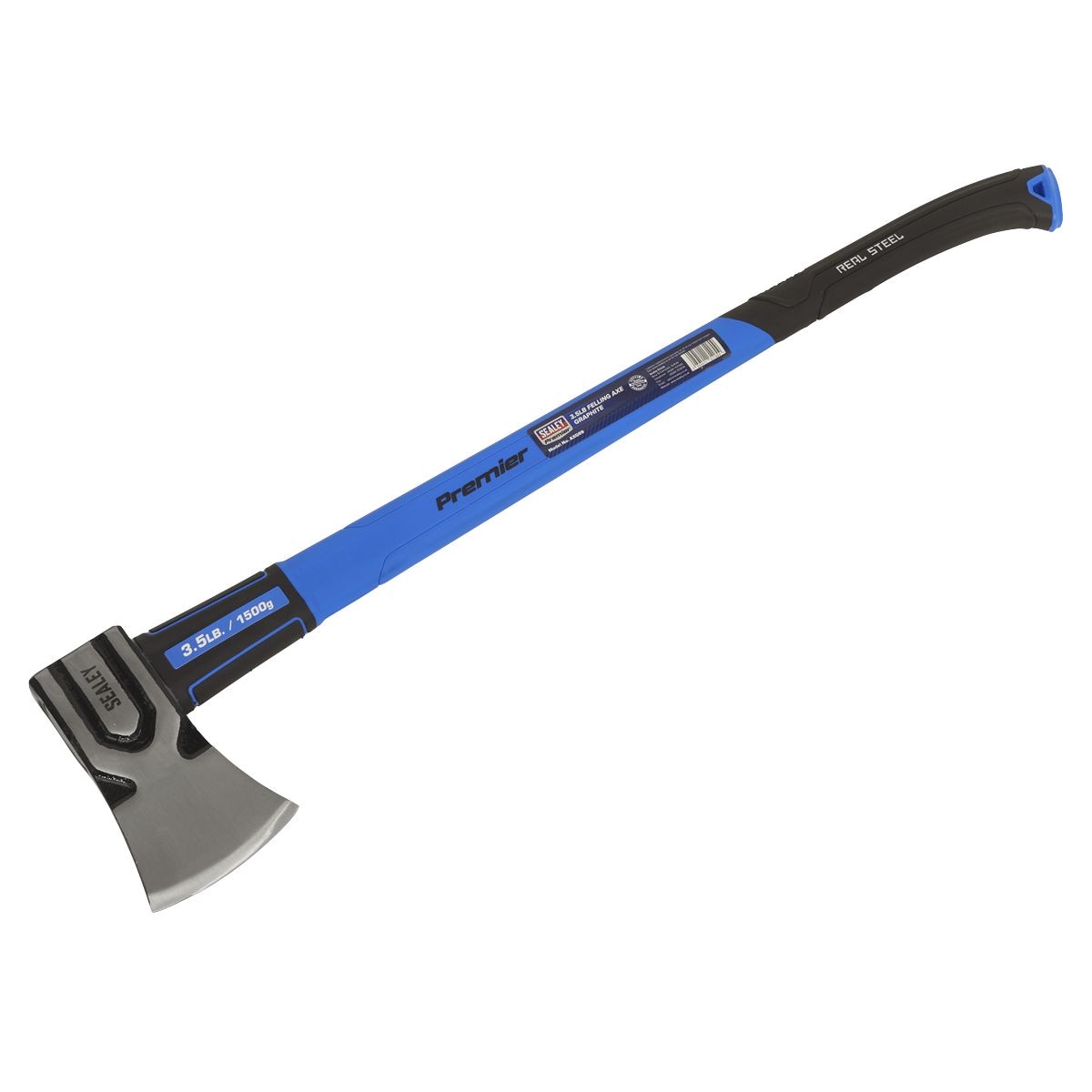 Sealey Premier Felling Axe with Fibreglass Shaft 3.5lb - Image 1