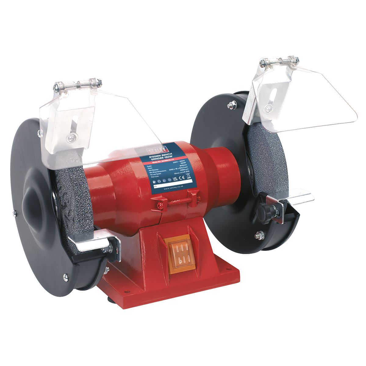 Sealey 150mm Bench Grinder 150W/230V - Image 1