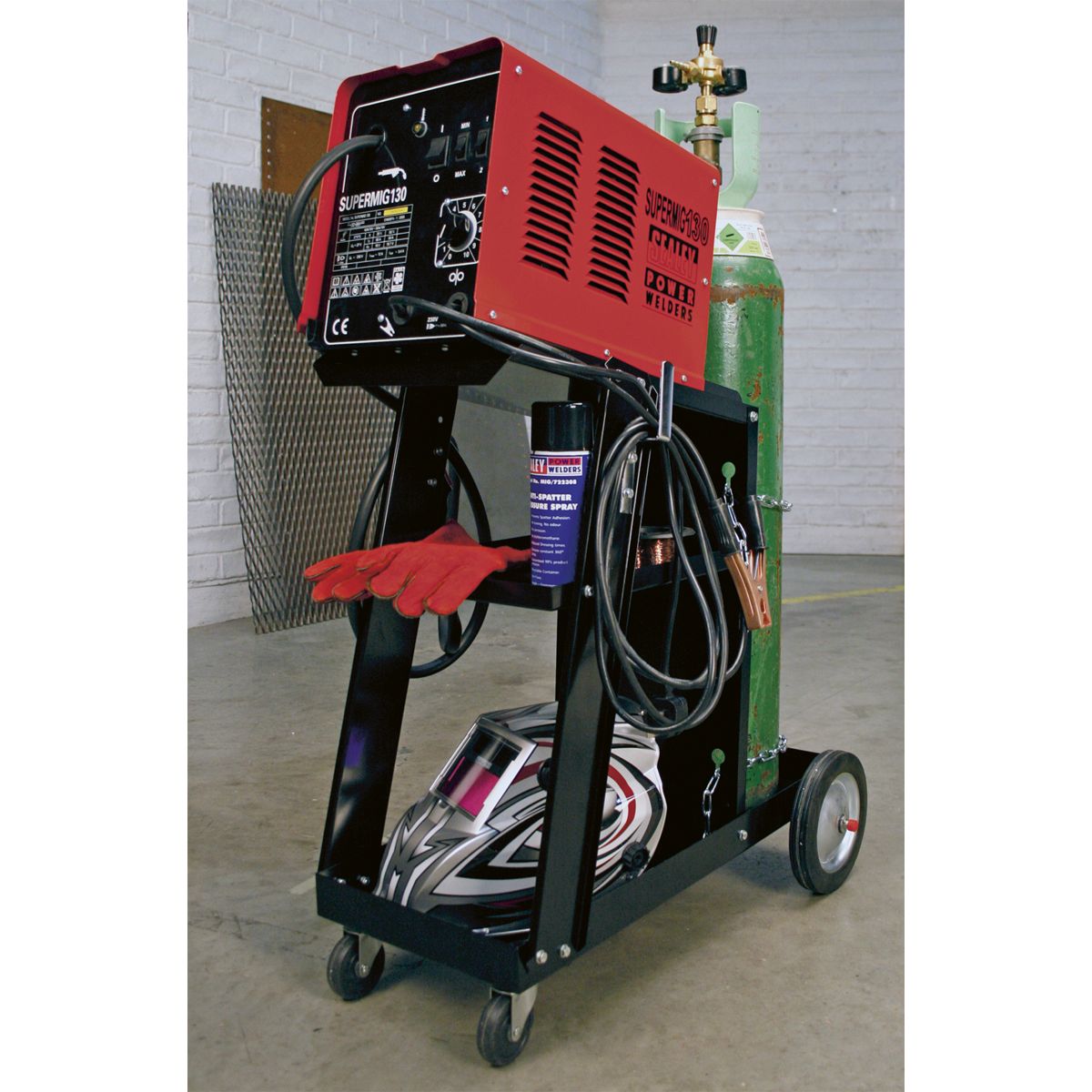 Sealey Universal Trolley for Portable MIG Welders - Image 2