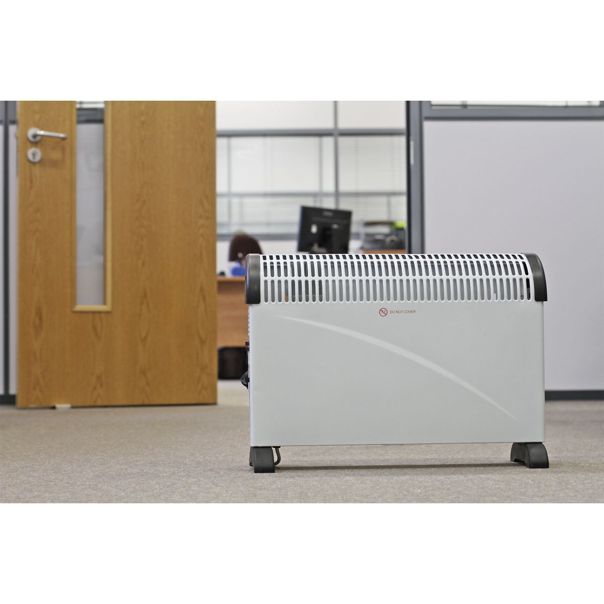 Sealey Convector Heater with 3 Heat Settings Thermostat 2000W/230V - Image 4