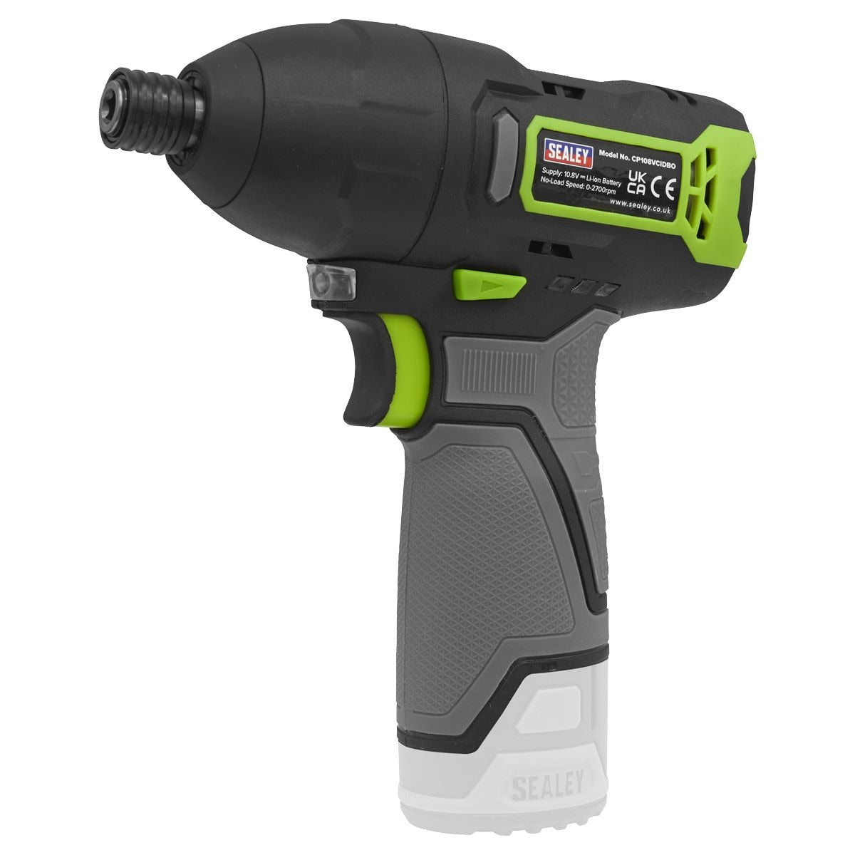 Sealey SV10.8 Series 1/4"Hex Drive Cordless Impact Driver 10.8V - Body Only - Image 1