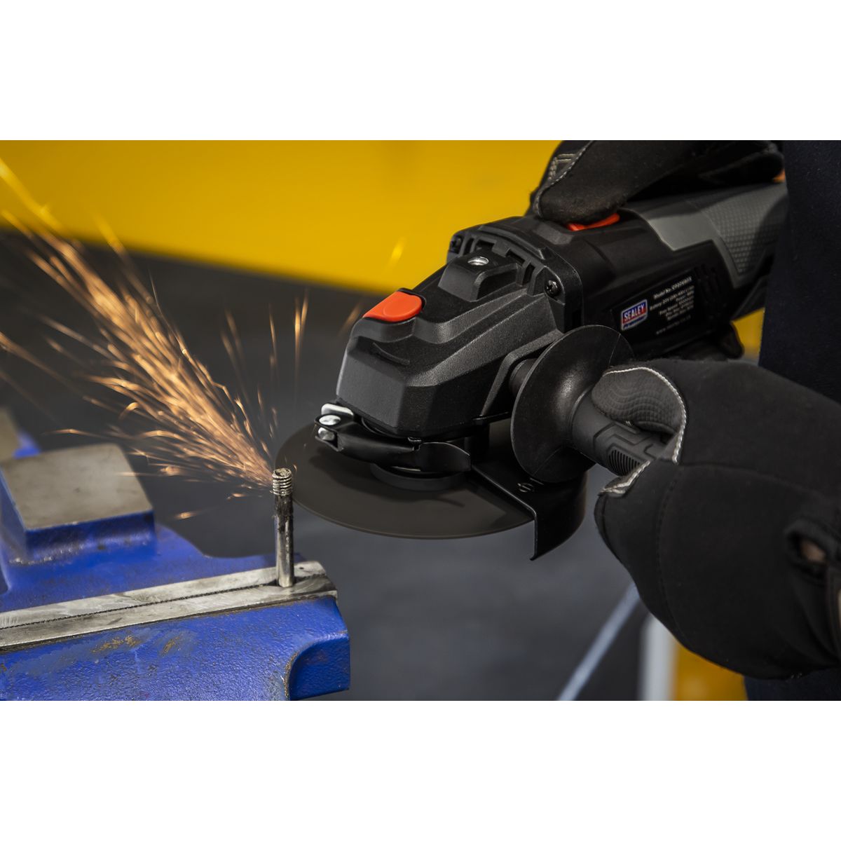 Sealey Premier SV20 Series 115mm Brushless Cordless Angle Grinder 20V - Body Only - Image 6