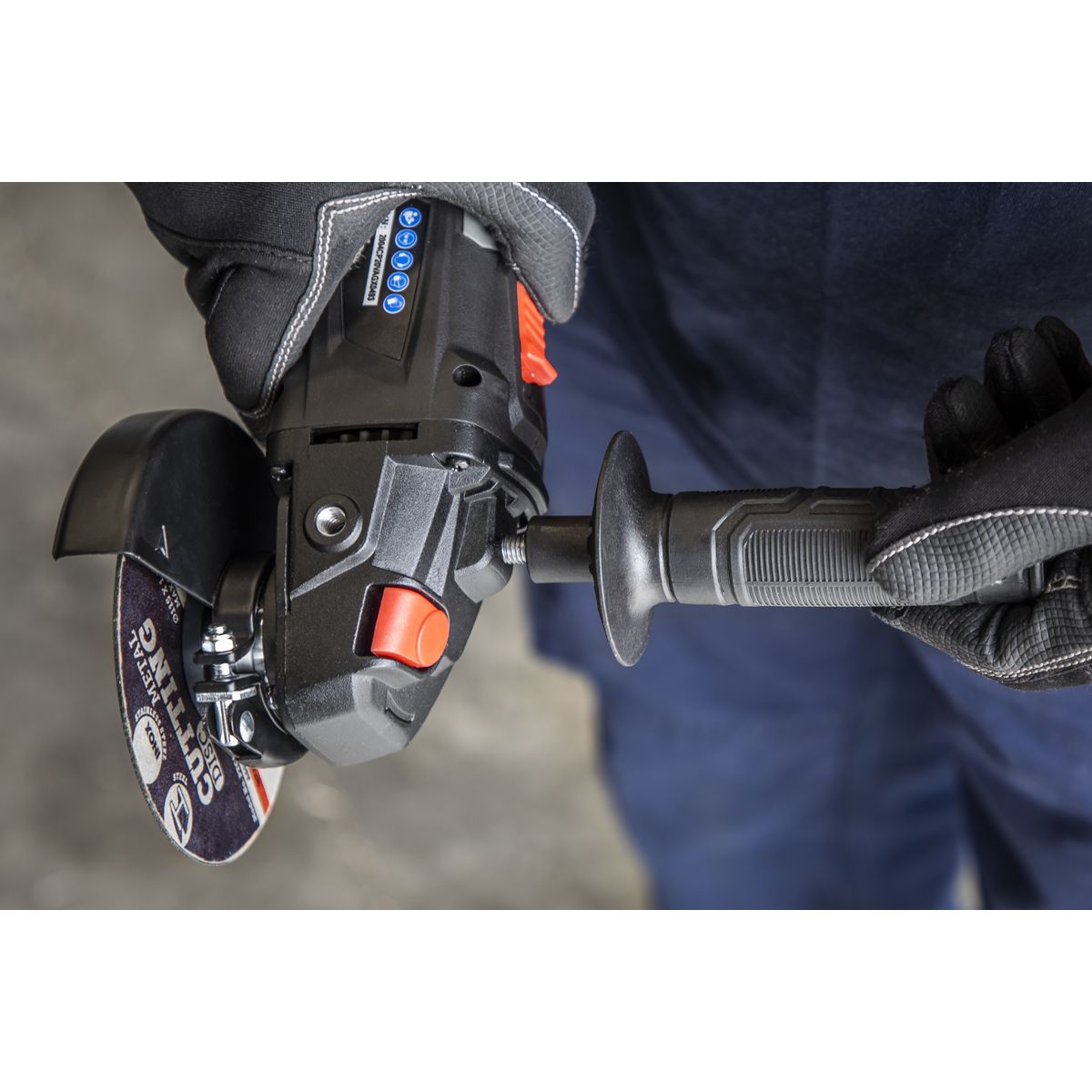 Sealey Premier SV20 Series 115mm Brushless Cordless Angle Grinder 20V - Body Only - Image 9