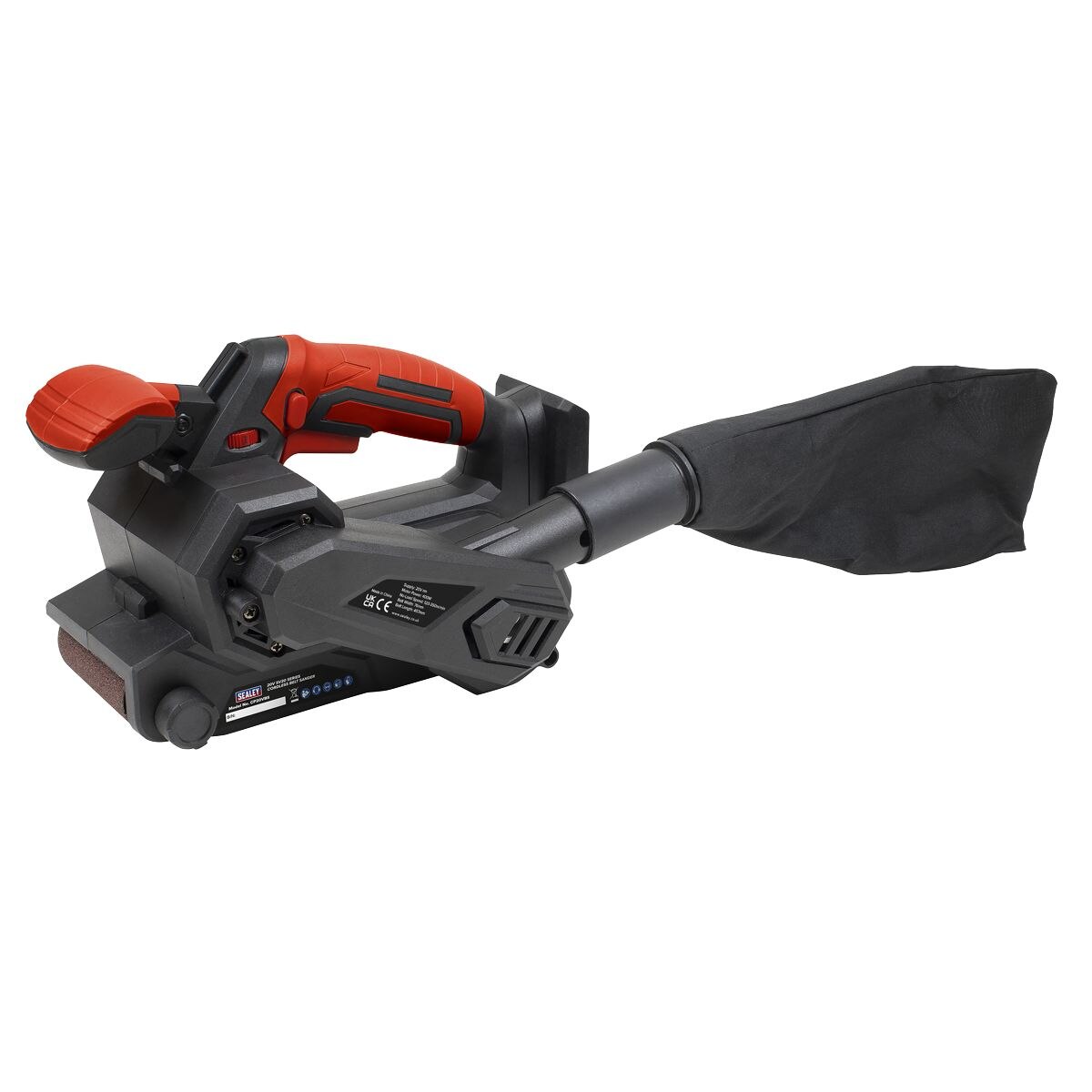 Sealey SV20 Series 76mm Cordless Belt Sander 20V - Body Only - Image 2