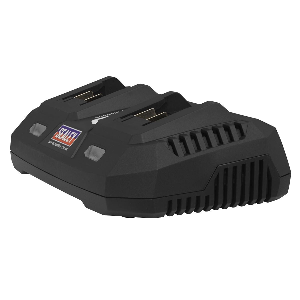 Sealey Fast Charge Dual Battery Charger for 20V SV20 Series - Image 1