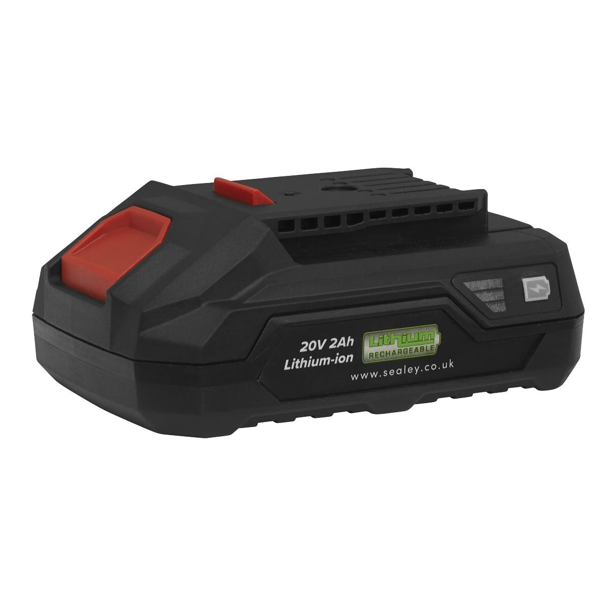 Sealey SV20 Series 125mm Cordless Orbital Palm Sander 20V - 2 Batteries - Image 5