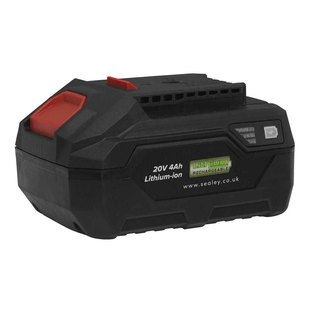 Sealey SV20 Series 125mm Cordless Orbital Palm Sander 20V - 2 Batteries - Image 6