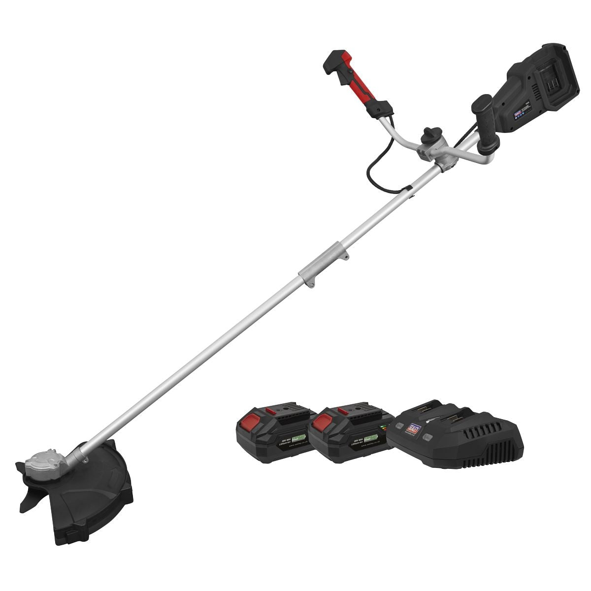 Sealey Brush Cutter & Strimmer Kit 40V 4Ah SV20 Series 35cm - Image 1