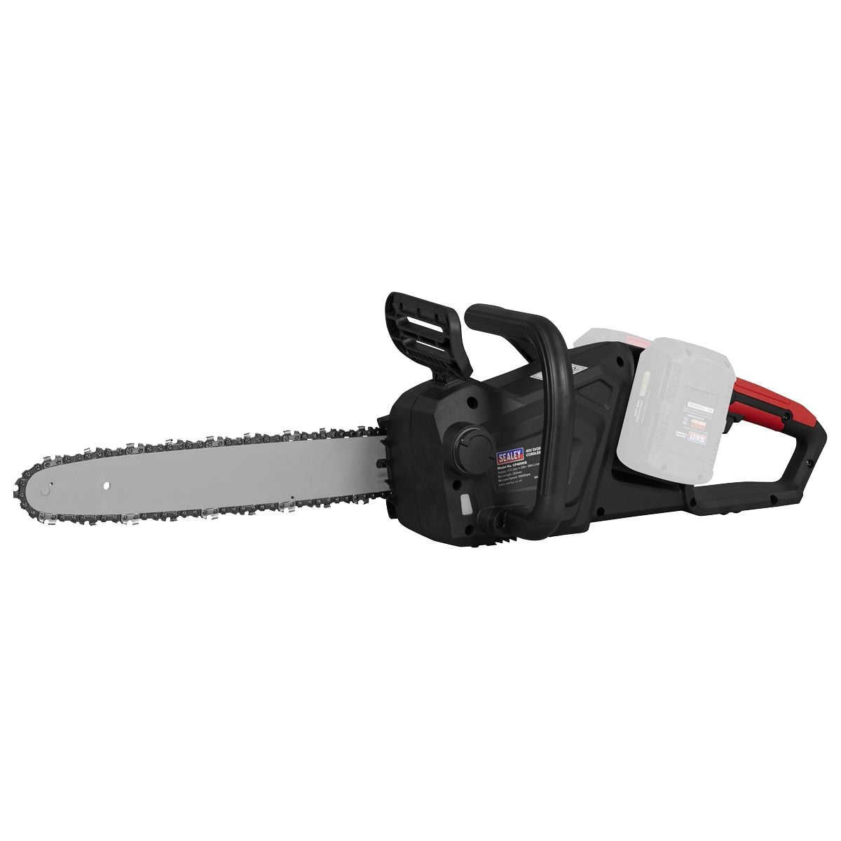 Sealey SV20 Series 35cm Chainsaw 40V - Body Only - Image 1