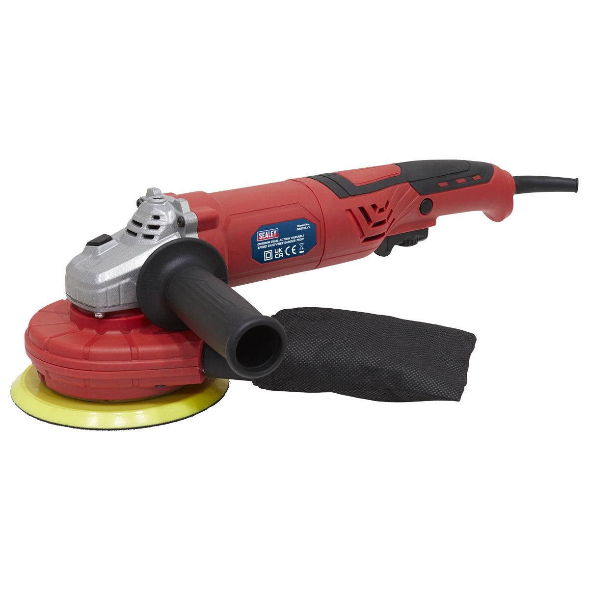 Sealey 150mm Variable Speed Dust-Free Dual Action Sander 750W - Image 1