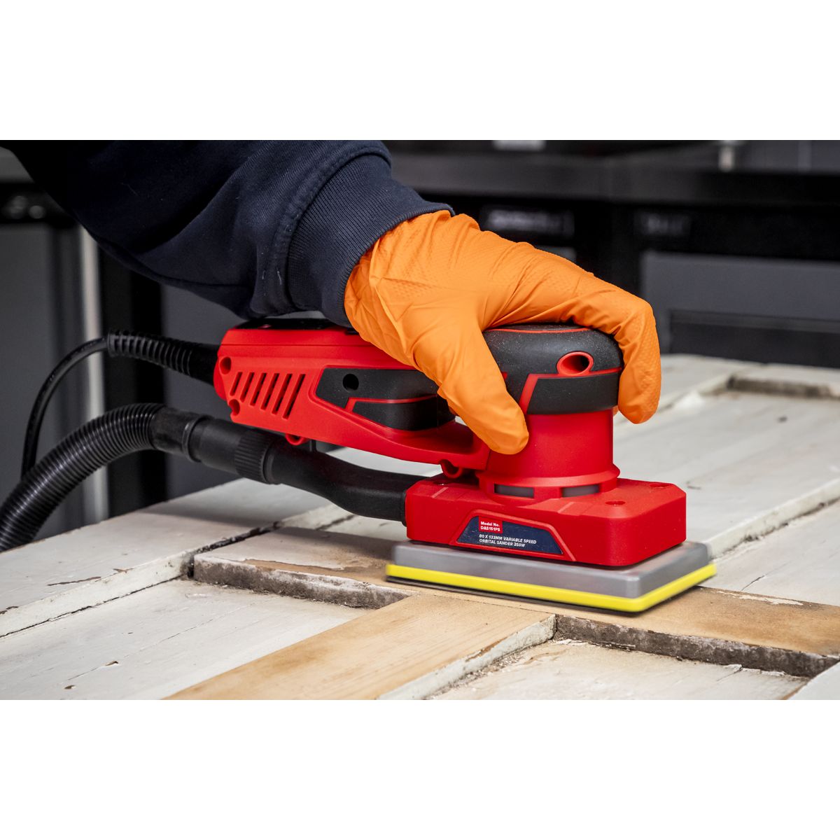 Sealey Variable Speed Brushless Orbital Sander 80 x 133mm 350W - Image 9