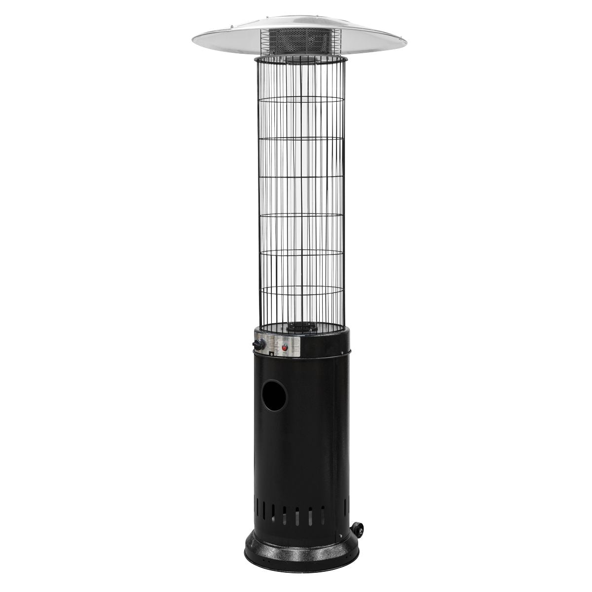 Dellonda Gas Patio Heater 13kW for Commercial & Domestic Use, Black - Image 1