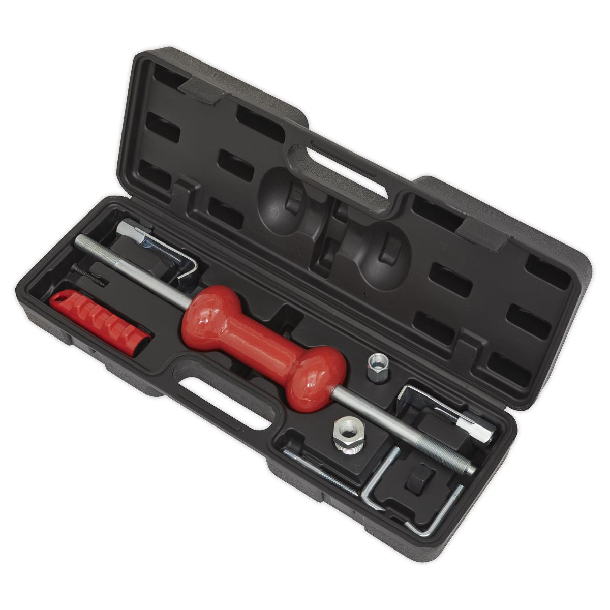 Sealey 1.25kg Slide Hammer Kit 9pc - Image 2