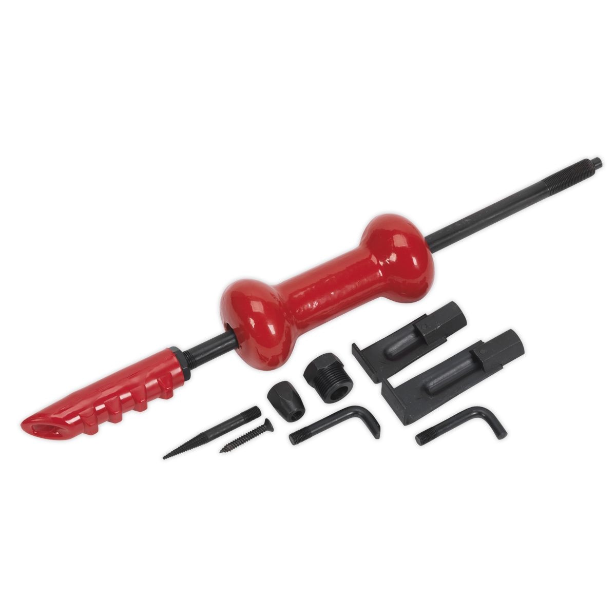 Sealey 2.1kg Slide Hammer Kit 9pc - Image 1