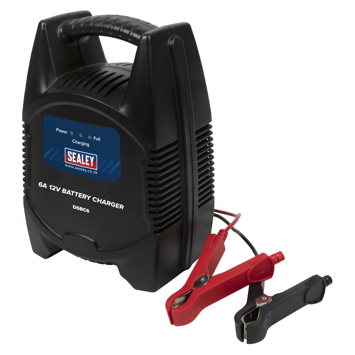 Sealey 12V Battery Charger 6A 230V - Image 2