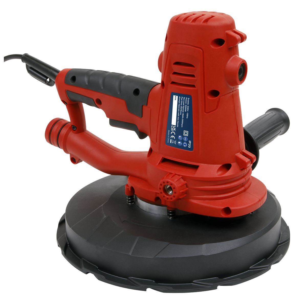 Sealey 215mm Handheld Drywall Electric Sander 1050W - Image 2