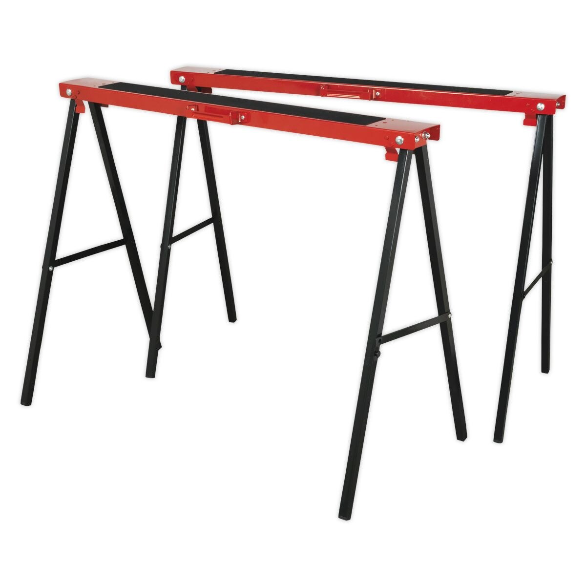 Sealey Fold Down Trestles 100kg Capacity per Trestle - Pair - Image 3