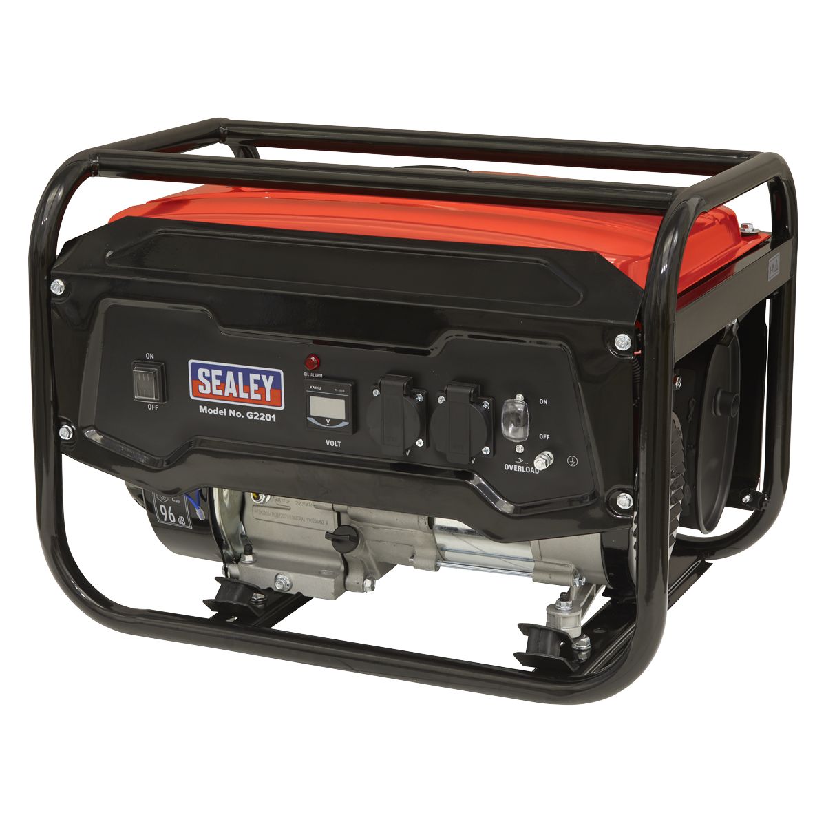 Sealey 2200W Generator 6.5hp 4-Stroke Engine 230V - Image 2