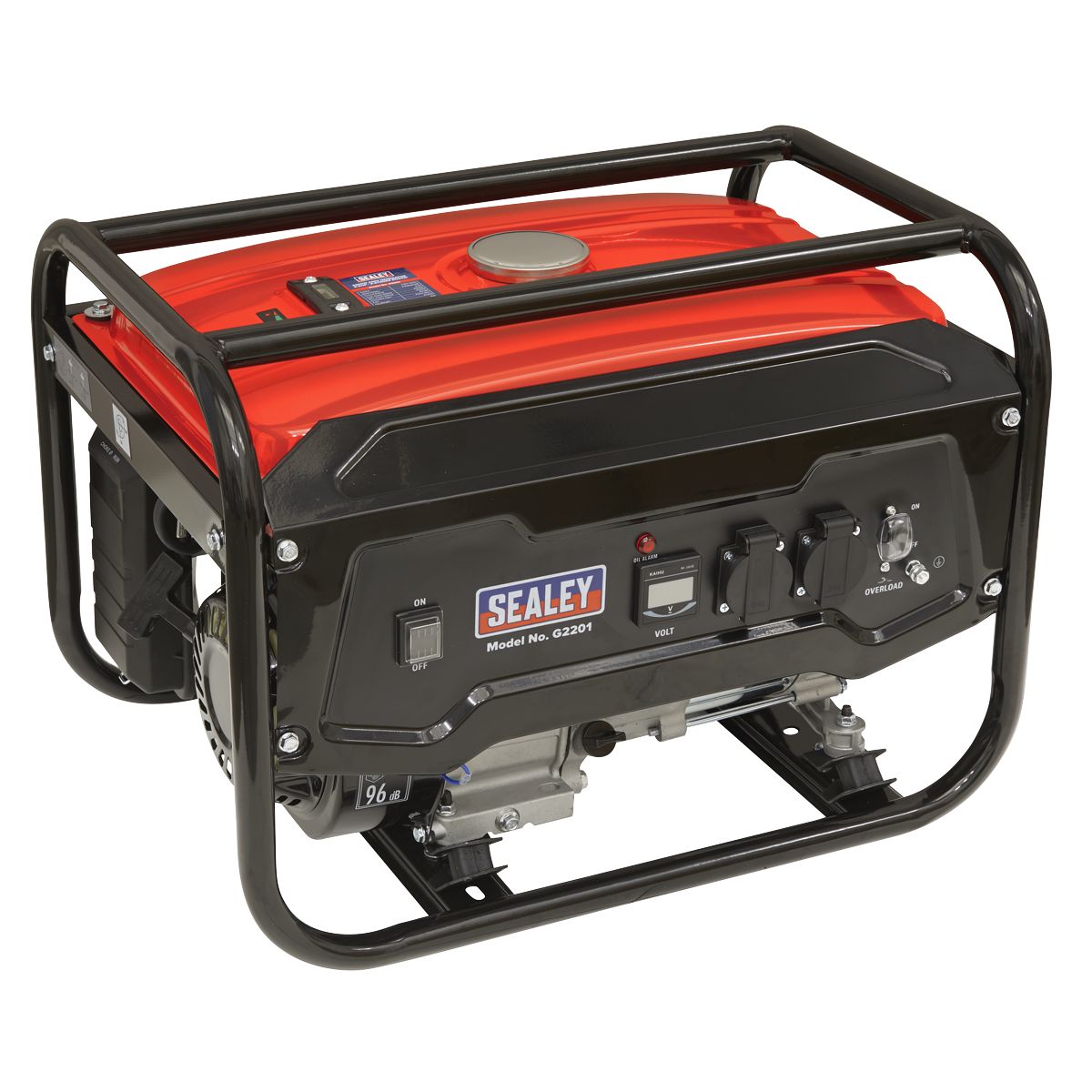 Sealey 2200W Generator 6.5hp 4-Stroke Engine 230V - Image 6