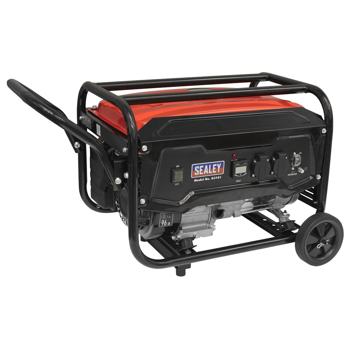 Sealey 3100W Generator 7hp 4-Stroke Engine 230V - Image 1