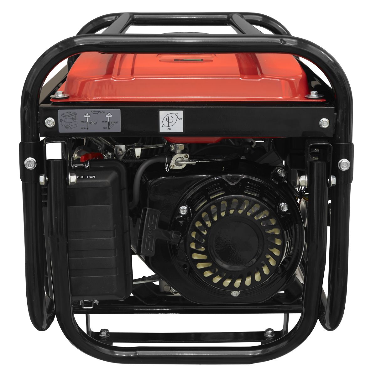 Sealey 3100W Generator 7hp 4-Stroke Engine 230V - Image 4