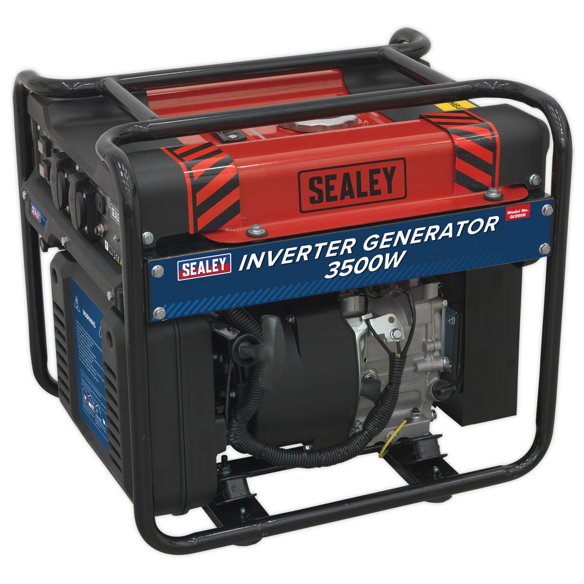 Sealey 3500W Inverter Generator 4-Stroke Engine 230V - Image 1