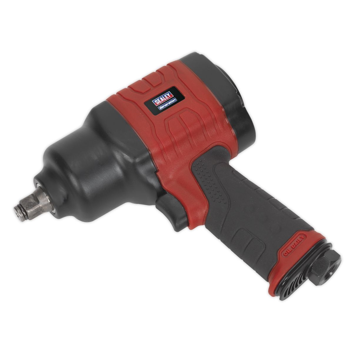 Sealey Generation Composite Twin Hammer Air Impact Wrench 1/2"Sq Drive - Image 1