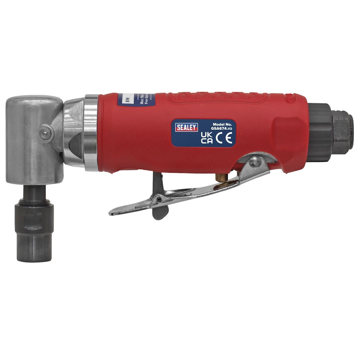 Sealey Generation 90¬∞ Angle Air Die Grinder - Image 3