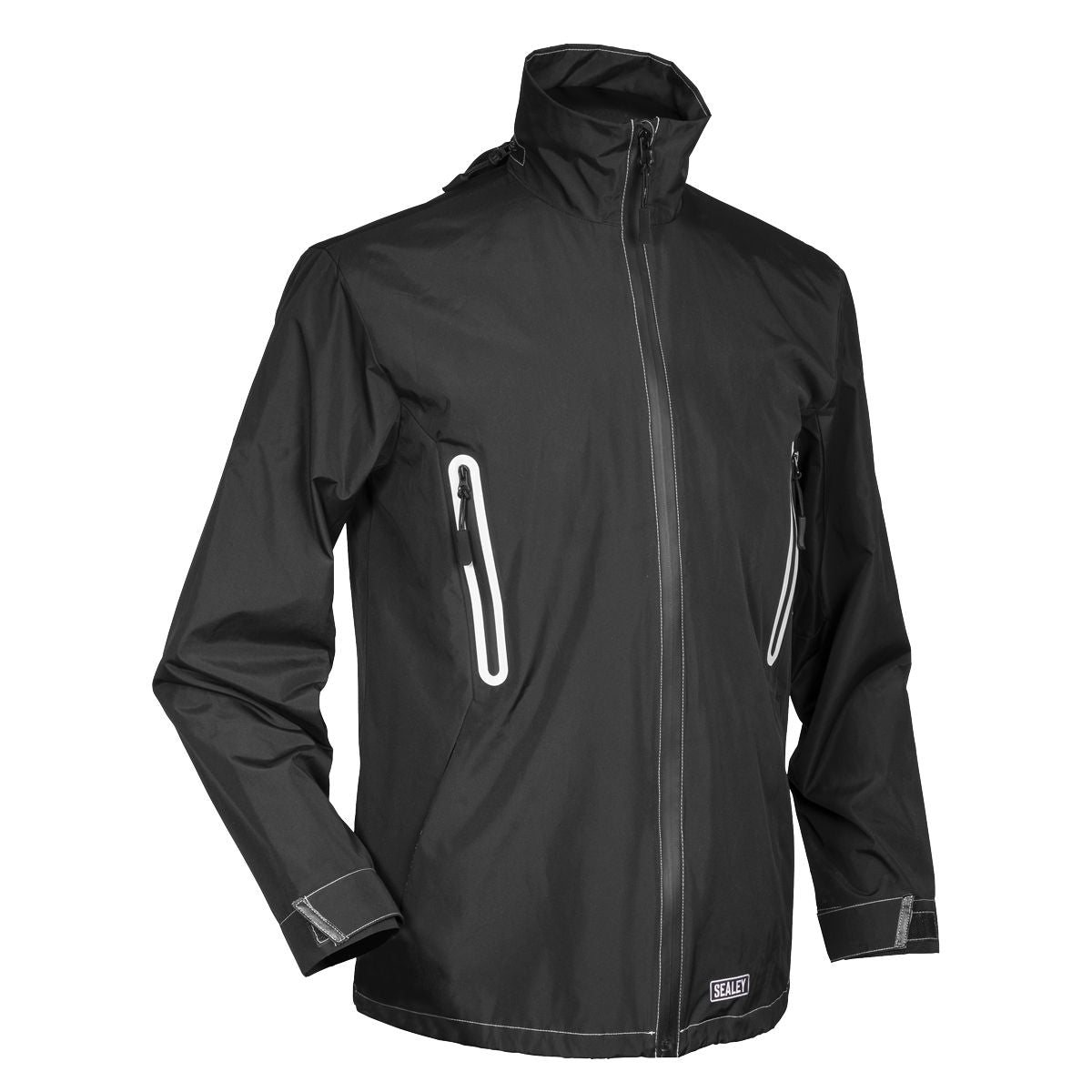 Sealey 5V Heated Rain Jacket with Power Bank 10Ah - Small - Image 4