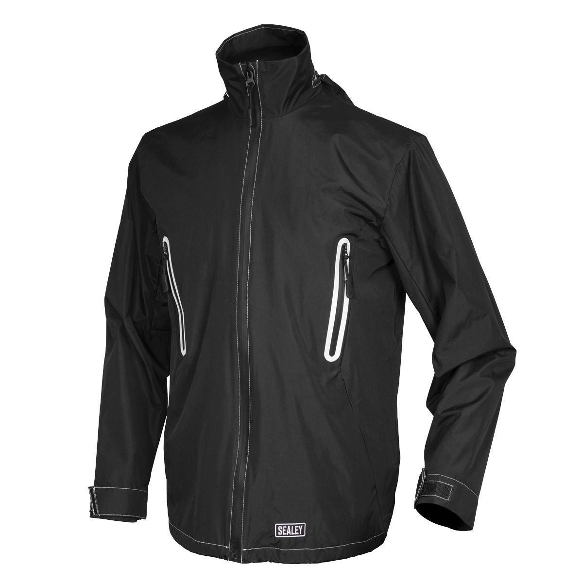 Sealey 5V Heated Rain Jacket with Power Bank 10Ah - Small - Image 5