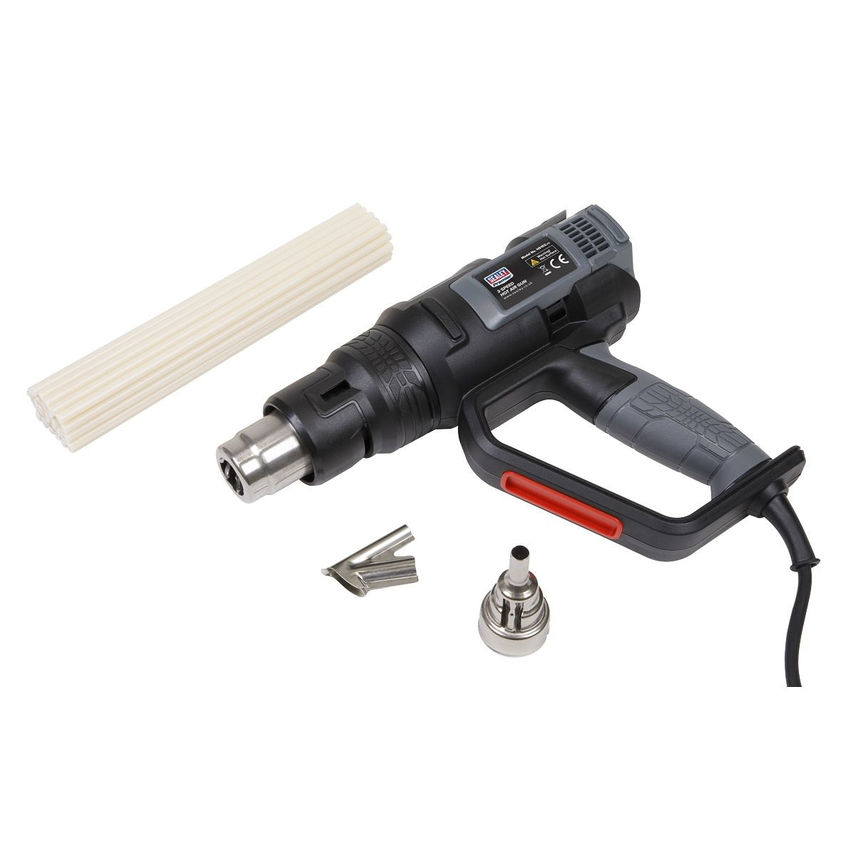 Sealey Premier Plastic Welding Kit including HS102 Heat Gun - Image 1