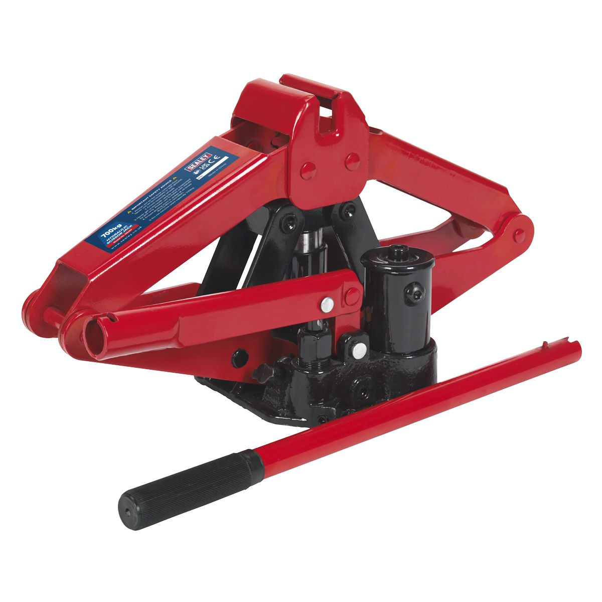 Sealey Hydraulic Scissor Jack 700kg - Image 1