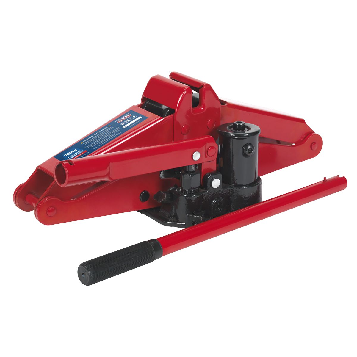 Sealey Hydraulic Scissor Jack 700kg - Image 7